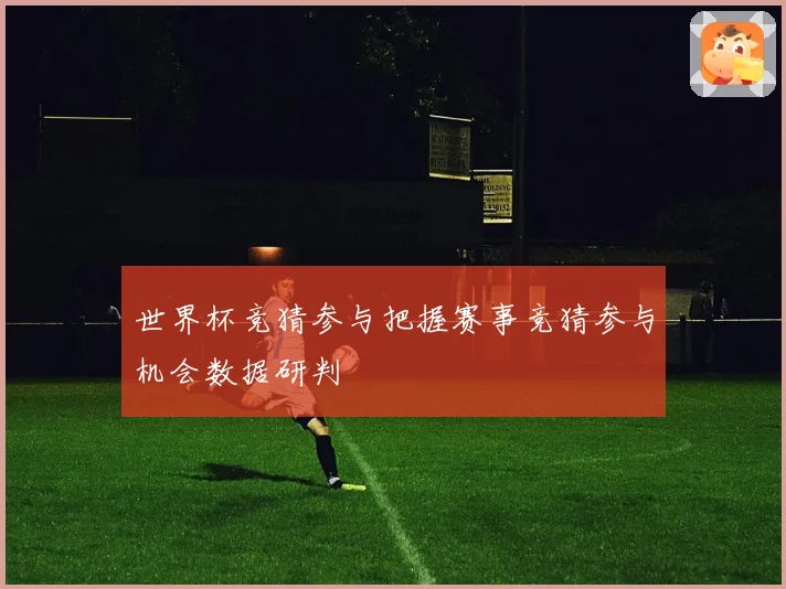 世界杯竞猜参与把握赛事竞猜参与机会数据研判